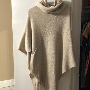 Glittering pancho